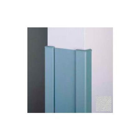 Pawling Surface Mounted End Wall 90Deg Corners, 2'' Wings, 4' Height W/Caps. 6" W, Silver Gray CG-11-4-210